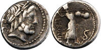 République romaine L. Procilius Denier 80 BC Rome République romaine -
