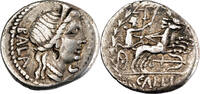 République romaine C. Allius Bala Denier 92 BC Rome République romaine -