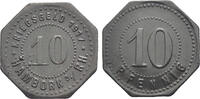 Europa 10 pfennig Notgeld (Emergency money) - zinc 1917, Hamborn, Germany -