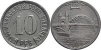 Europa 10 pfennig Notgeld (Emergency money) - Iron 1919, Bonn, Germany -