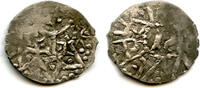 Mittelalter AR denga RR later (penyaz) w/IS, Vladimiras Algirdas, 1362-94, Kyiv (HPF #2550B) -
