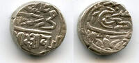 Mittelalter Silver kori issued by Desalji II of Kutch in the name of the Mughal -