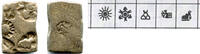 Mittelalter drachm Silver of Samprati (c.216-207 BCE), Mauryan Empire, India (G/H 574) -