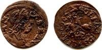 Europa solidus Nice copper 1664, Johann II Casimir (1648-68), Polish-Lithuanian Common -