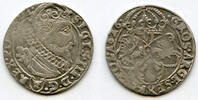 Europa 1/5 thaler Large silver 6-groschen ( ) of Sigismund III (1587-1632), 1626, Polish -