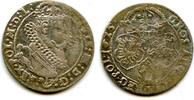 Europa 1/5 thaler Large silver 6-groschen ( ) of Sigismund III (1587-1632), 1625, Polish -