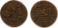 Europa duit Copper 1794, Middelburg mint, Zeeland coinage, Netherlands -
