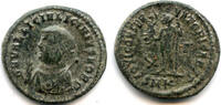 Antike follis, Licinius II , Cyzicus, Roman Empire (RIC 11) Bronze 317-324 AD 