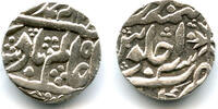 Mittelalter rupee Silver Shah Alam II , RY10, Kora, Mughal issue by Mirza Najaf -