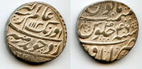 Mittelalter AR rupee Quality Aurangzeb (1658-1707), Itawa, 1701, Mughal Empire, India -