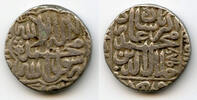 Mittelalter rupee Silver Akbar (1556-1605), 1578, Agra mint, Mughal Empire -