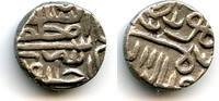 Mittelalter Silver 1/2 tanka of Muzzafar II , Gujarat Sultanate, India (G#243)  1511-25 