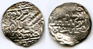 Mittelalter Silver tanka of Jalal ud-Din Muhammad Shah (818-836 AH/1415-1432 AD), Arsah Chat -