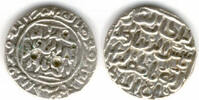 Mittelalter Silver tanka of Shams Al-Din Ilyas (743-758 AH / 1342-1357 AD), Bengal Sultanate -