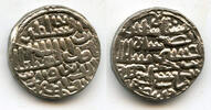 Mittelalter Silver tanka of Nasir al-din Nusrat , Bengal Sultanate, India -