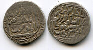 Mittelalter Silver tanka of Masud , Hadrat Dehli mint, Sultanate of Delhi, Ind -