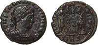 Antike Ancient British barbarous Constantine II GLORIA EXERCITVS AE3, minted ca.330-348 -