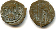 Antike antoninianus Nice ancient barbarous of Tetricus II, minted ca.270-280 AD, Roman -