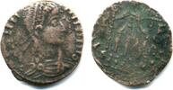 Antike Rare barbarous AE2 imitation of CONCORDIA MILITVM AE2 of Constantius (337-361 AD -
