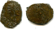 Antike Barbarous VIRTVS radiate of Tetricus II, c.270-280 AD, Roman Gaul -