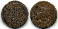 Europa Scarce1 kopek of Elizabeth (1741-1761), 1760, Russia -