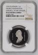 PLATINUM 1 oz Medal 1976 George Washington farewell to his officers NGC PF 67 ULTRA CAMEO