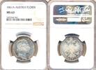 AUSTRIA 1 FLORIN 1861 NGC MS 63 135,00 EUR  Excl. 12,50 EUR Verzending