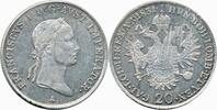 Austria 20 Kreuzer Franz I -