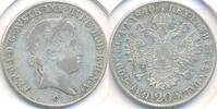 AUSTRIA 20 Kreuzer 1840 C Ferdinand I. VF