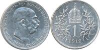 AUSTRIA 1 Corona 1912 Franz Joseph VZ-ST 10,00 EUR  Excl. 7,50 EUR Verzending