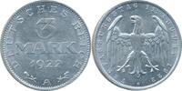 Germany 3 Mark 1922 A UNC-