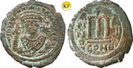 Byzanz Follis 580/81 (Jahr 6) Tiberius II 578-582 f.vz