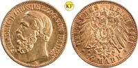Deutsches Kaiserreich - Baden 10 Mark 1901 G Friedrich I. 1852-1907 vz+ 585,00 EUR  Excl. 13,00 EUR Verzending