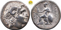 Thrakien - Königreich Lysimachus 305-281 v.Chr., Lampsacus, feiner Stil, Tetradrachme ca. 297-281 v.Chr. sehr schön