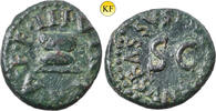 Römisches Kaiserreich Quadrans Augustus, 27 BC-14 AD, mm P. Betilienus Bassus, -
