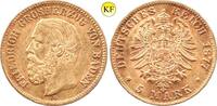Deutsches Kaiserreich - Baden 5 Mark 1877 G Friedrich I. 1852-1907 ss-vz 620,00 EUR  Excl. 13,00 EUR Verzending