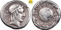 Römische Republik Denar 127 v.Chr. (82 v.Chr) M.Caecilius Metellus sehr ... 180,00 EUR  Excl. 13,00 EUR Verzending