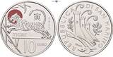San Marino 3 x 10€ 2022 Chinesischer Tierkreis Jahr der Ratte (Maus), Jahr des Büffels & Jahr des Tigers BU