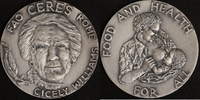 F.A.O. Ceres AG-Medaille 1977 Dr. Cicely Williams  60,00 EUR  Excl. 15,00 EUR Verzending