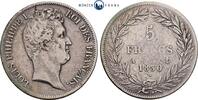 Frankreich 5 Francs 1830 Louis-Philippe I, Prägestätte A schön 25,00 EUR  Excl. 15,00 EUR Verzending