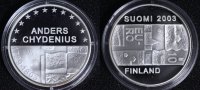 Finnland 10 Euro Anders Chydenius -