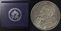 Vatikan/ Deutschland Medaille 1980 Papst Johannes Paul II. - Auf seinen Besuch in der BRD EF+ / Etui