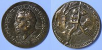 Deutschland/ Weimarer Republik Medaille Auf den Tod Friedrich Eberts -