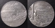 Frankreich - Rouen Medaille Auf die Ausstellung von Inlands- & Kolonialprodukten -