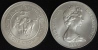 Isle of Man 1 Crown 200 Jahre Pferderennen - Elisabeth II. (Silber) -