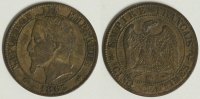 Frankreich 5 Centimes Napoleon III. -
