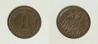 Kaiserreich 1 Pfennig -