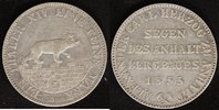 Anhalt-Bernburg Alexander Carl A-Taler 1855 vz