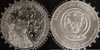 Ruanda 50 Amafaranga / 1 Unze 2013 Serie F-15 Privy Leoparden st 45,00 EUR  Excl. 15,00 EUR Verzending