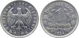 Deutschland  1 Reichsmark 1934 G vz- J 354 aEF